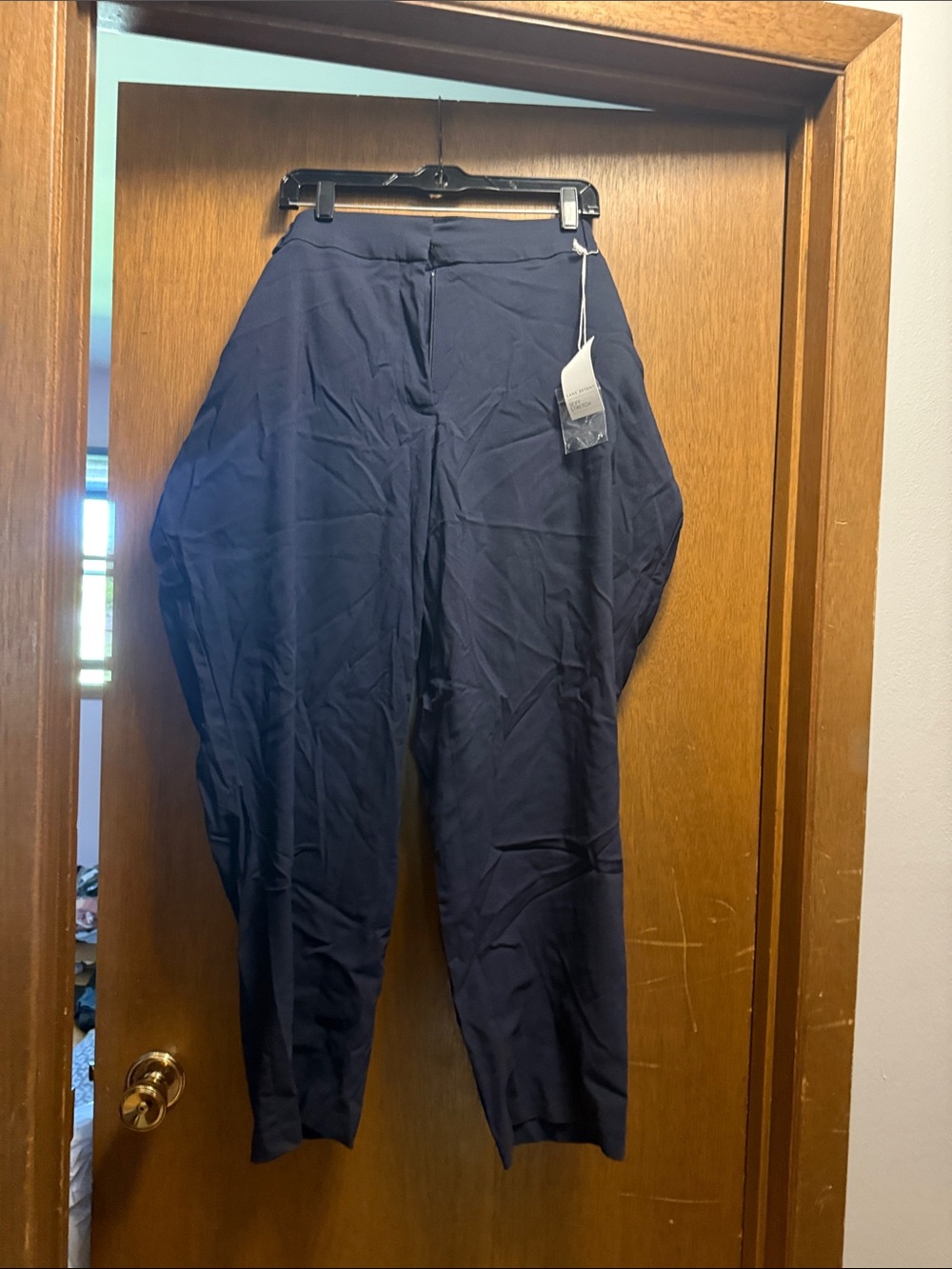 Lane Bryant Curvy Allie skinny ankle navy Pants